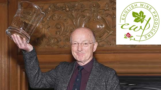 Oz Clarke awarded by English Wine Producers
